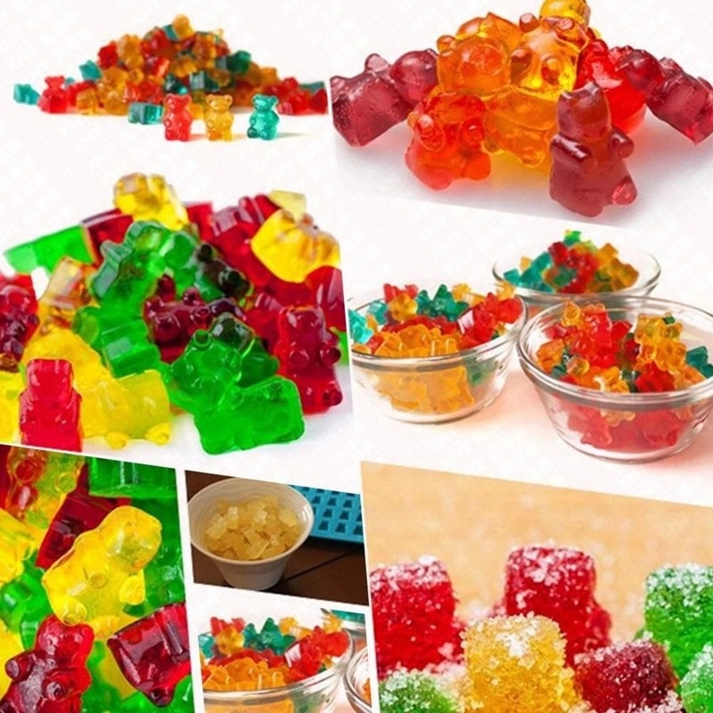 Khuôn Silicone Cấp Thực Phẩm Làm Bánh Kẹo Hình Gấu Gummy