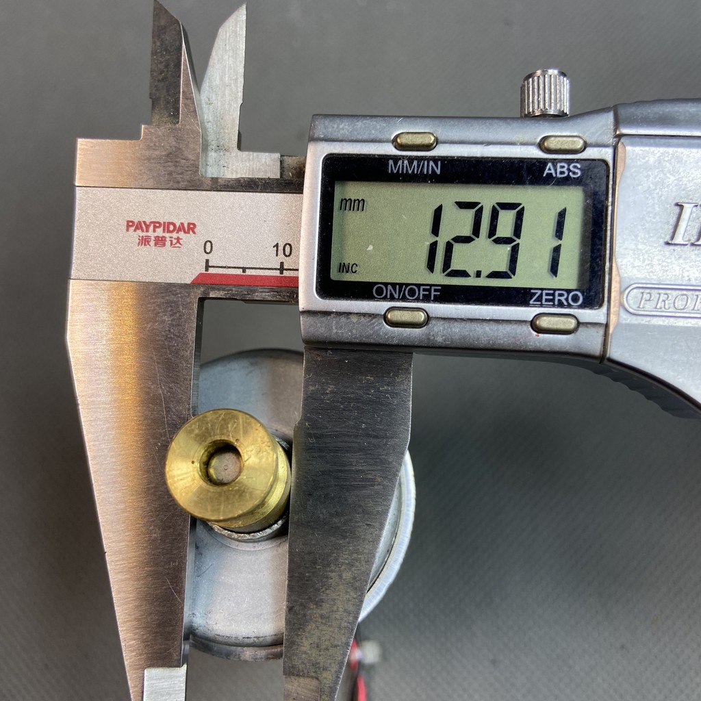 Động cơ chổi than. Motor Puli Vàng. 12V - 24V Tua khỏe và êm, Made in Japan