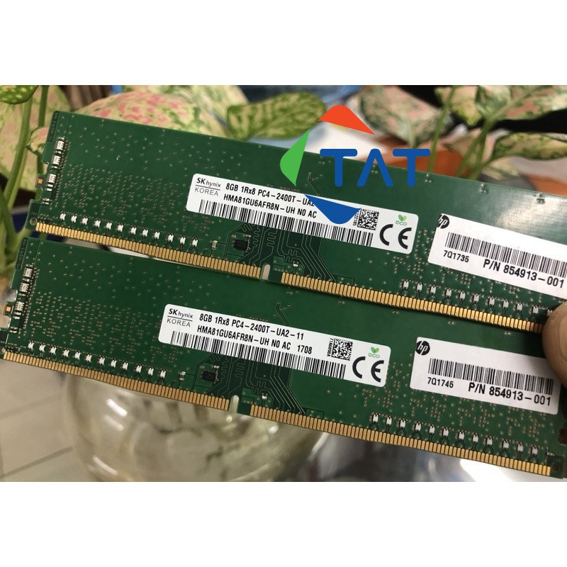 RAM Hynix Samsung DDR4 8GB Bus 2400MHz 1.2V PC4-2400 Udimm Dùng Cho Máy Tính Để Bàn PC Desktop Bảo Hành 36 Tháng 1 Đổi 1