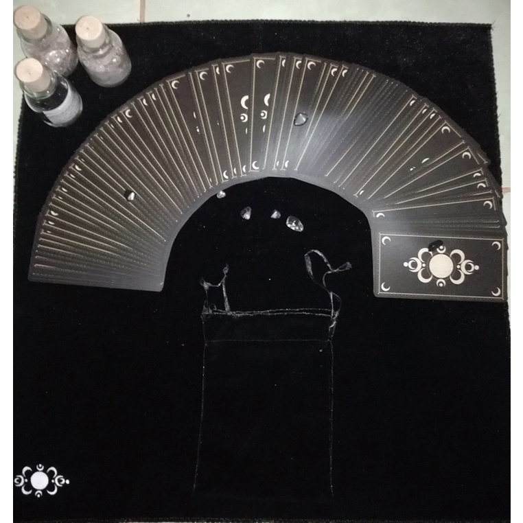 Khăn trải bài tarot, thảm trải bài tarot nhung lấp lánh