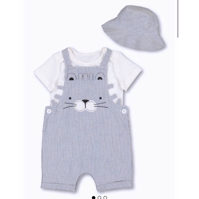 Yếm Gấu Cho Bé Kèm Mũ Vành - Chất Siêu Mềm Mát Cực Xinh - Giá tốt - SHOP NHÀ CỦA POOH
