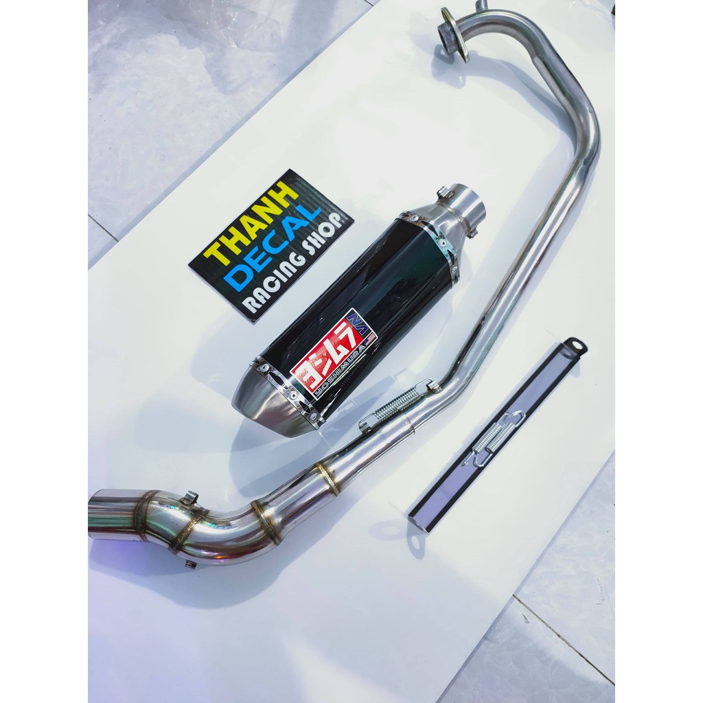 Pô yosimua đủ màu lắp full cổ 2 khúc lắp cho sirius