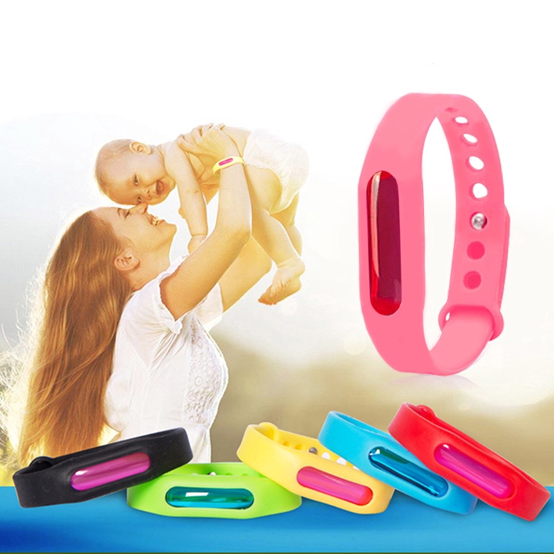 Mosquito Repellent Wristband Silicone Portable Children Anti-mosquito Pest Insect bracelet Waterproof