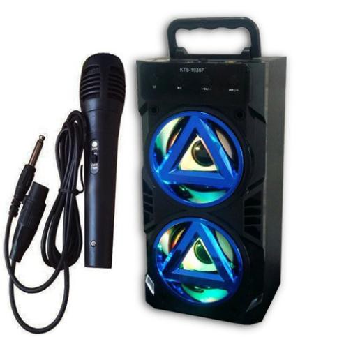 Loa Kẹo Kéo Karaoke Bluetooth Mini KTS1036 - Tiện lợi