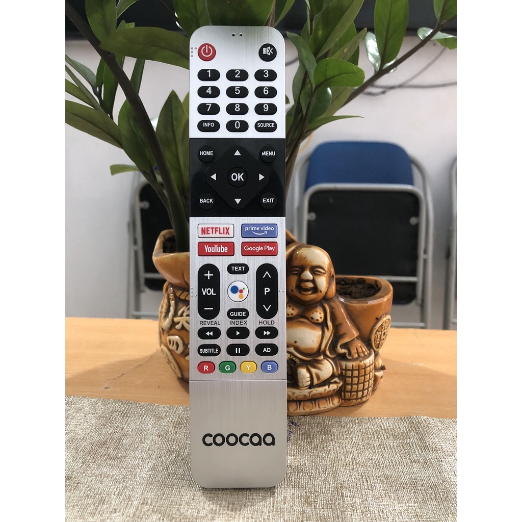 Remote Điều khiển từ xa dành cho tivi Coocaa giọng nói- Hàng chính hãng  Coocaa,mới 100% -Tặng kèm Pin