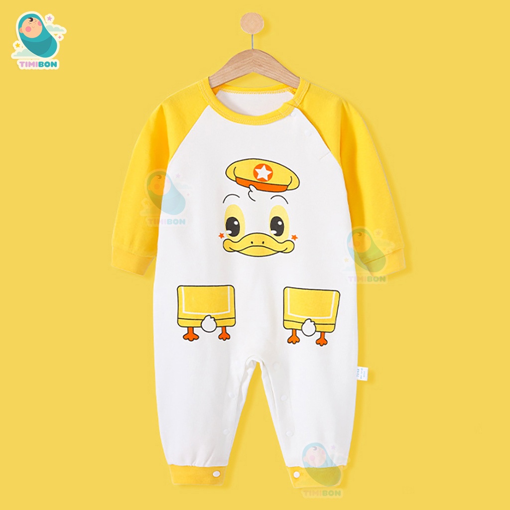 Quần Áo Trẻ Em Bộ Body Dài Tay Cho Bé Trai Bé Gái Sơ Sinh Đến 24 Tháng Tuổi - [BDD25]