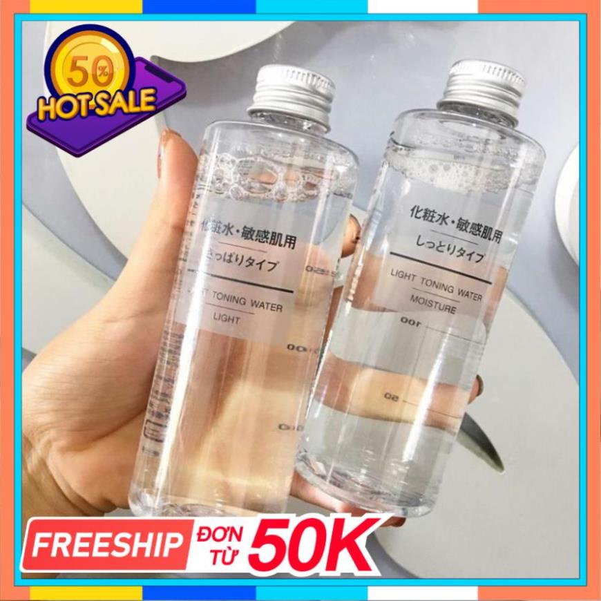 Nước Hoa Hồng Toner MUJI cân bằng da 200ml Nhật