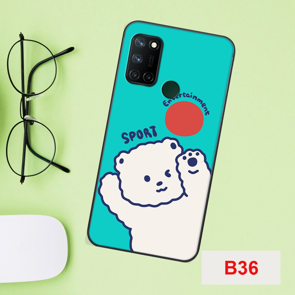 ỐP LƯNG OPPO REALME 7I/C17 HÌNH GẤU BEER SIÊU DỄ THƯƠNG