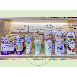  Bộ sản phẩm Dưỡng Trắng White Conc Cosme