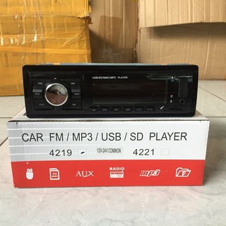 Đầu nghe nhạc mp3 cho xe ô tô, xe tải dc: 12v - 24v