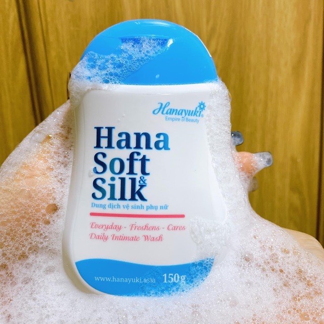 [Chính hãng] Dung dịch vệ sinh phụ nữ Hana soft silk hanayuki 150ml giúp khử mùi lưu hương dịu nhẹ