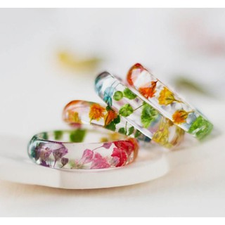 Vòng tay hoa khô resin