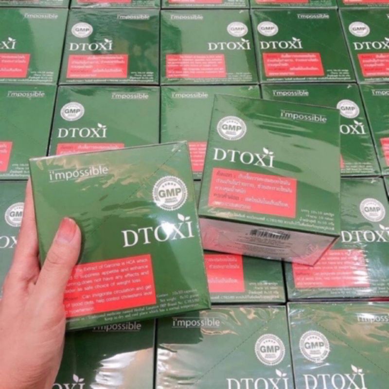 1 hộp 100 viên DTOXI - Thải Độc Giảm Cân