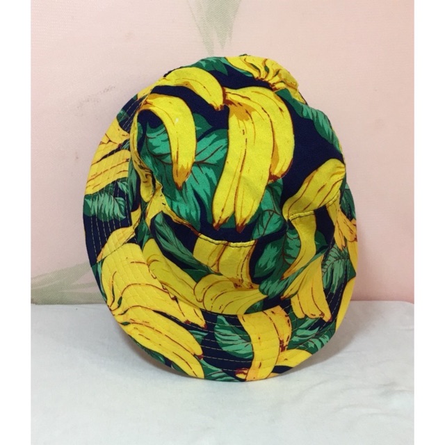 NÓN BUCKET TAI BÈO TRÁI CHUỐI CHO BÉ THỜI TRANG