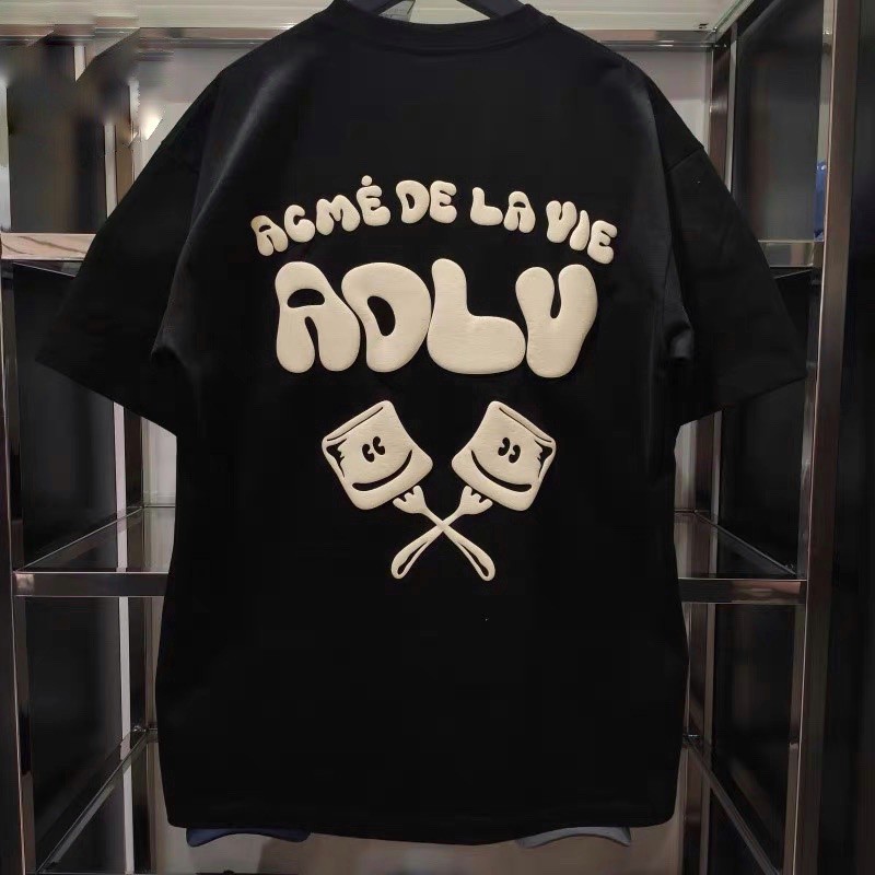 Áo thun cotton ADLV Lipstick MSW Town , T Shirt nam nữ unisex | BigBuy360 - bigbuy360.vn