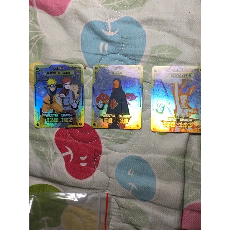 thẻ naruto mùa 2 toonies (1 thẻ)