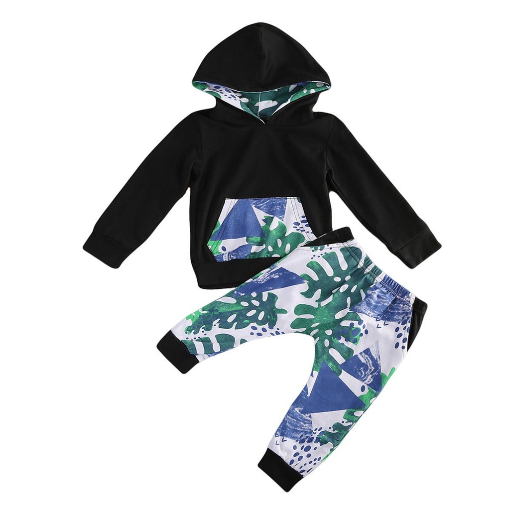 Set Áo Hoodie + Quần Dài Cho Trẻ Sơ Sinh