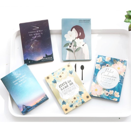 twivnignt Set 50 tờ giấy thấm dầu kiểm soát nhờn trên da mặt | BigBuy360 - bigbuy360.vn