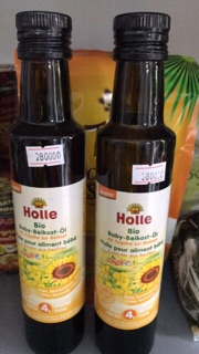 Dầu ăn dặm Holle cho bé từ 4 tháng