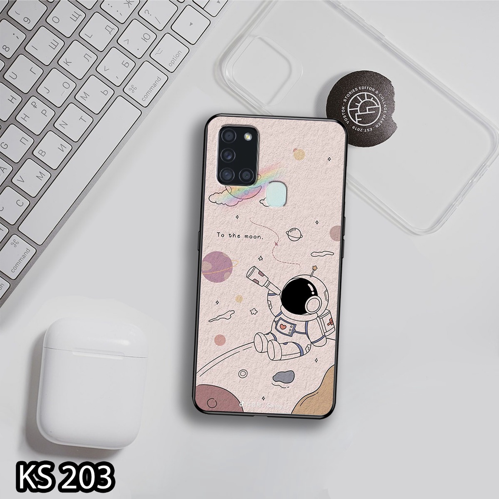 Ốp lưng Samsung A11/A21/A21S in hình Phi Hành Gia siêu đẹp, độc, lạ_KINGSTORE.HN_Ốp SS