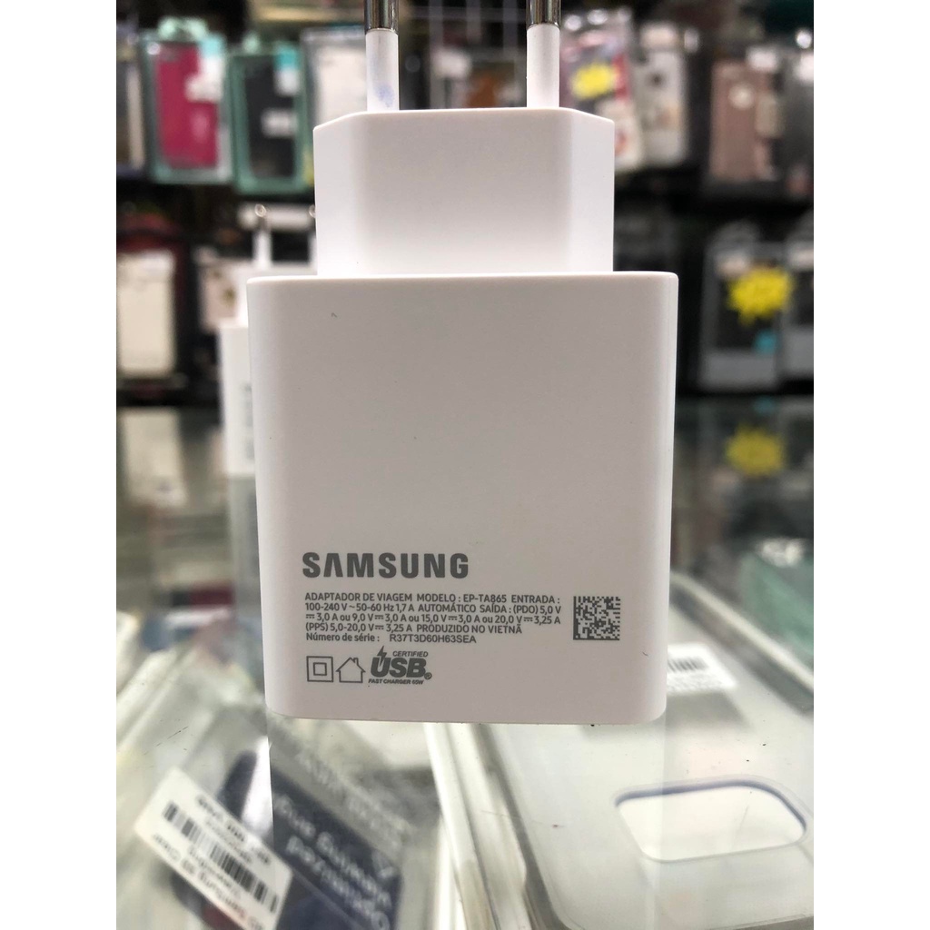 Cóc Củ Sạc Siêu Nhanh 65W Samsung Zin Hãng Cho Các Đời Máy Mới Nhất Của Samsung Giá Tốt Có Bảo Hành