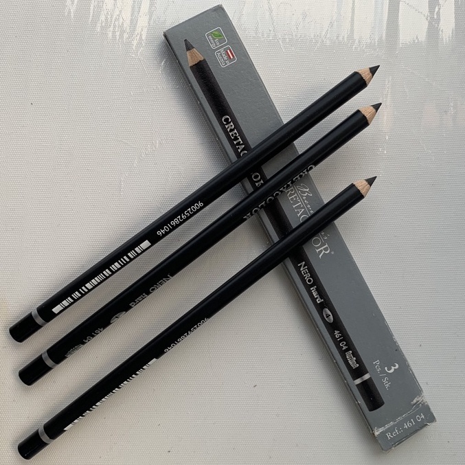 [XÓM VẼ] Chì than, chì NERO, chì trắng, chì dầu hạng họa sĩ CRETACOLOR Brevilliers