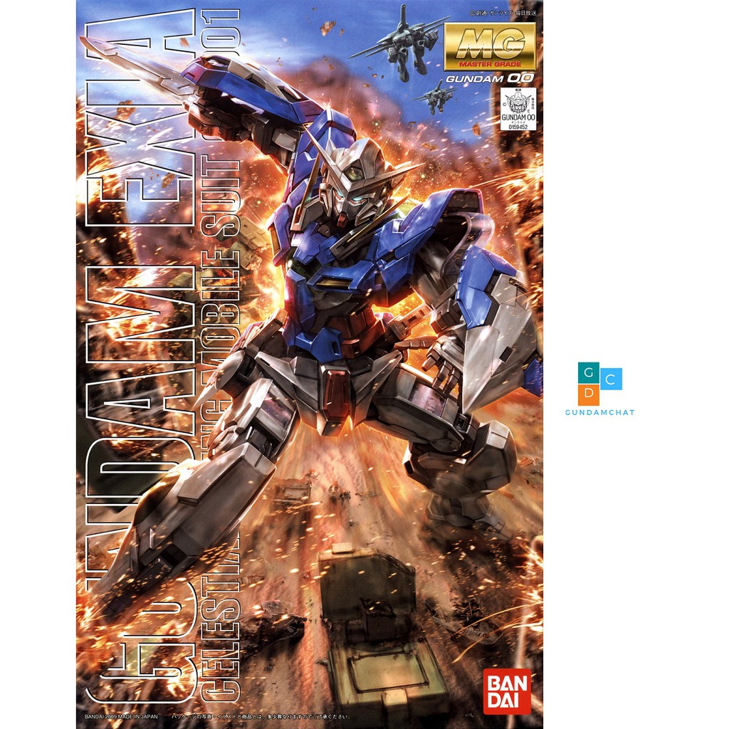 Mô hình lắp ráp MG 1/100 GN-001 Gundam Exia Bandai - Mô hình GDC 4573102615862