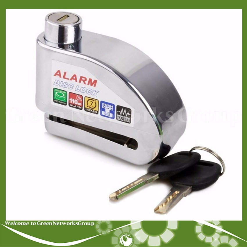 Khóa đĩa cao cấp hú báo động chống trộm dành cho xe máy
