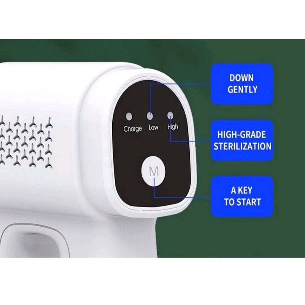 Súng Phun Khử Trùng TIA UV K5 pro- Súng Diệt Khuẩn NANO