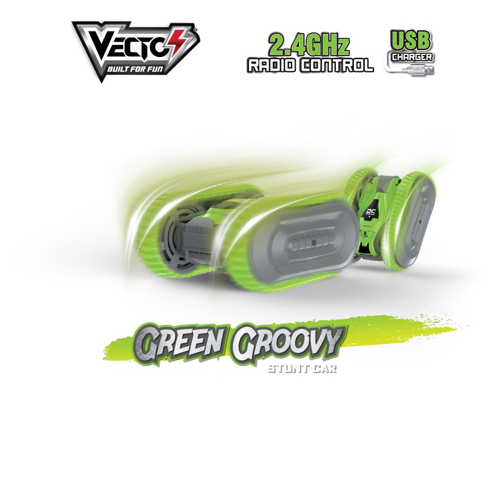 Đồ Chơi VECTO Siêu Xe Điều Khiển Green Groovy VT1901