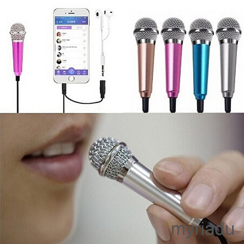 Micro Hát Karaoke Mini Cho Điện Thoại Máy Tính