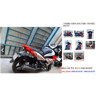 THÙNG GIỮA EXCITER 150 KIỂU MOTO