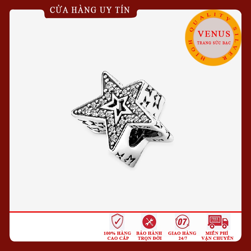Hạt charm ngôi sao 5 cánh- Mã sản phẩm VENUSTH1