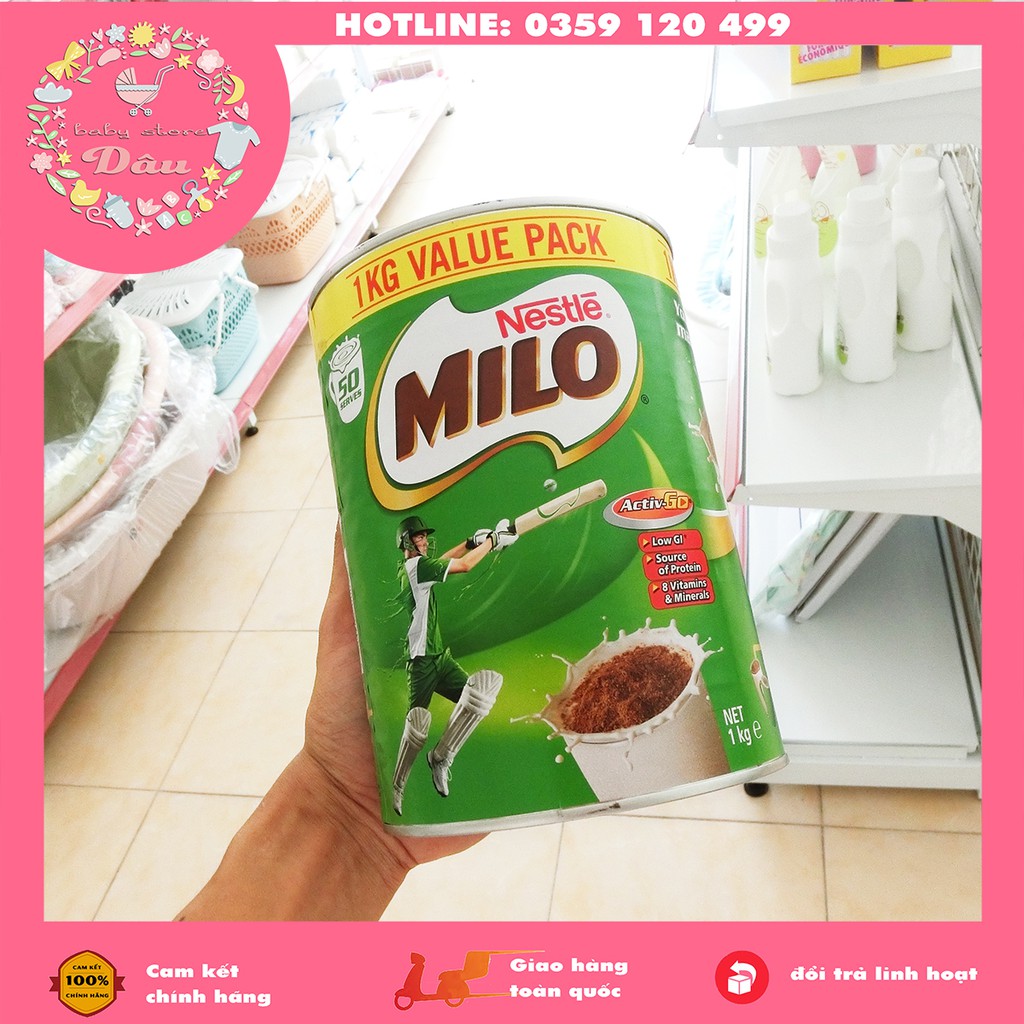 [CHÍNH HÃNG] Sữa bột NESTLE MILO HỖ TRỢ TĂNG CHIỀU CAO - hộp 1 kg