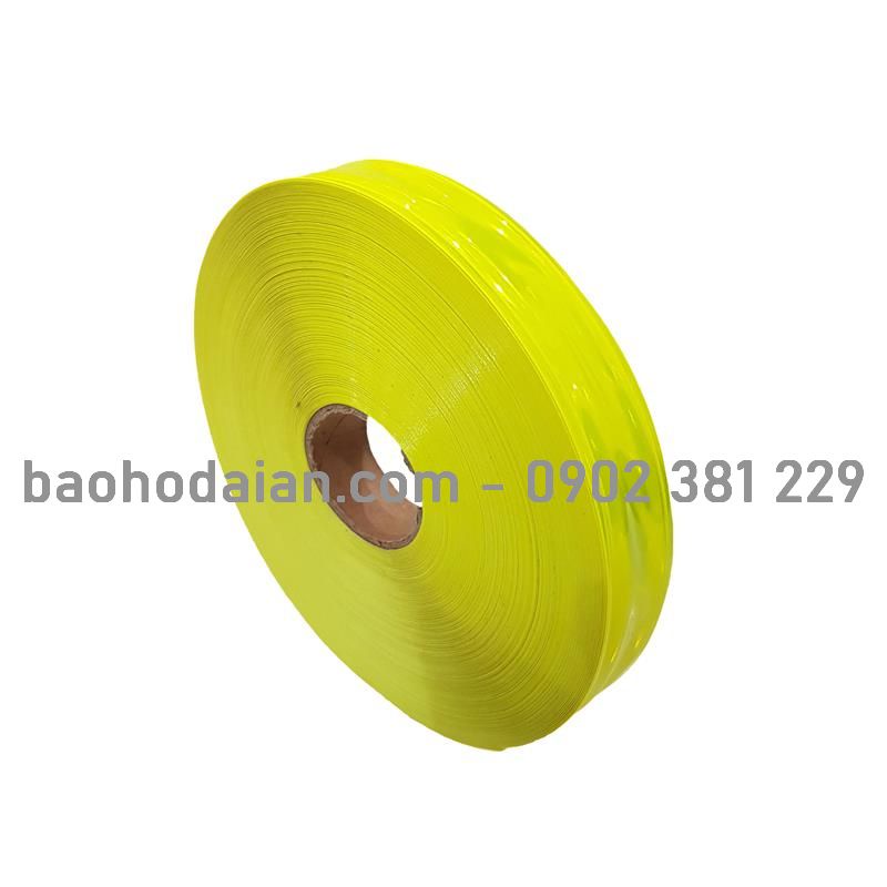 Dây phản quang nhựa trơn bản 2,5cm*50m