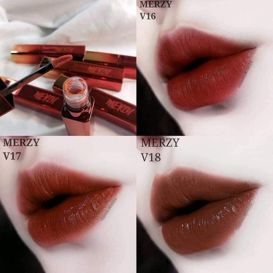 Son Merzy Velvet Tint Ver3 ( Sẵn màu 15.16.17.18)