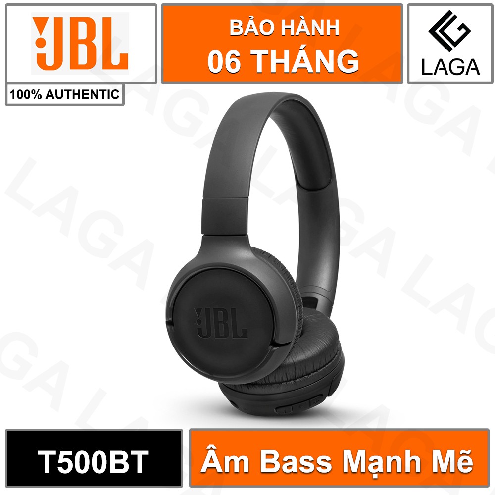 [Mã 267ELSALE hoàn 7% đơn 300K] Tai Nghe Chụp Tai Bluetooth JBL TUNE 500BT - T500BT