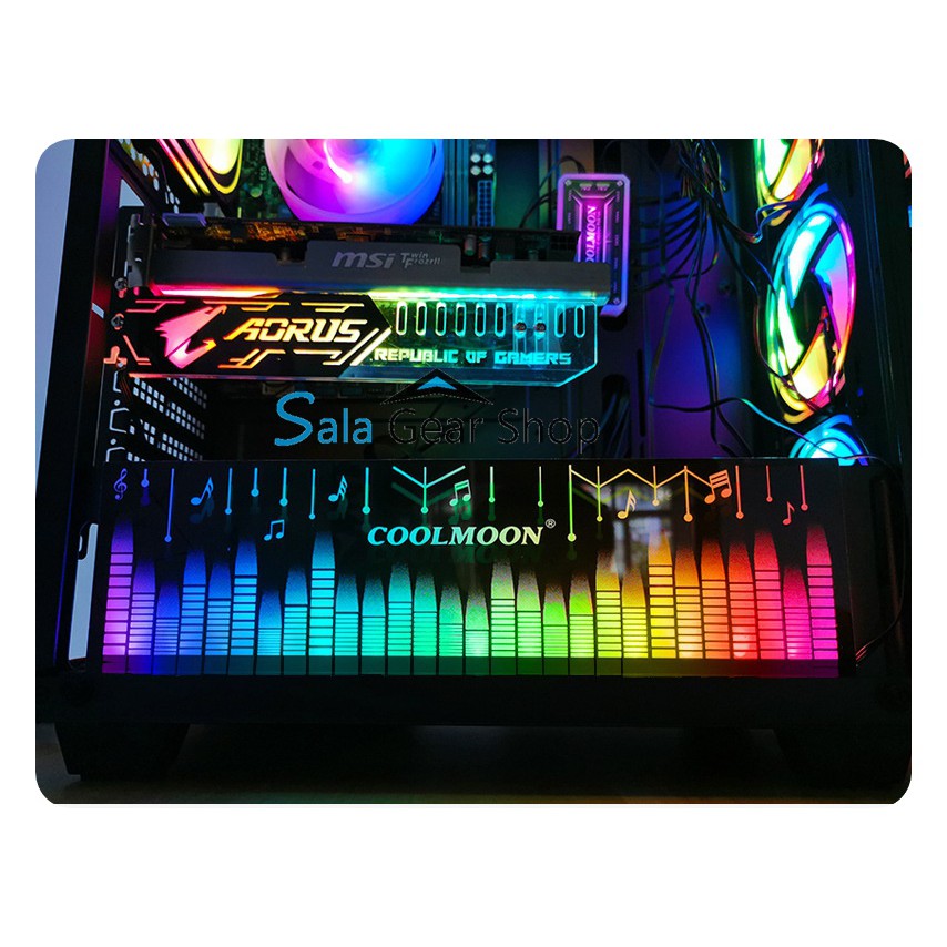 Đỡ Card VGA Coolmoon Aorus - Rog RGB, Sync Hub Coolmoon | BigBuy360 - bigbuy360.vn