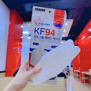 Khẩu trang kf94 bảo anh 4d mark kháng khuẩn - hàng chính hãng