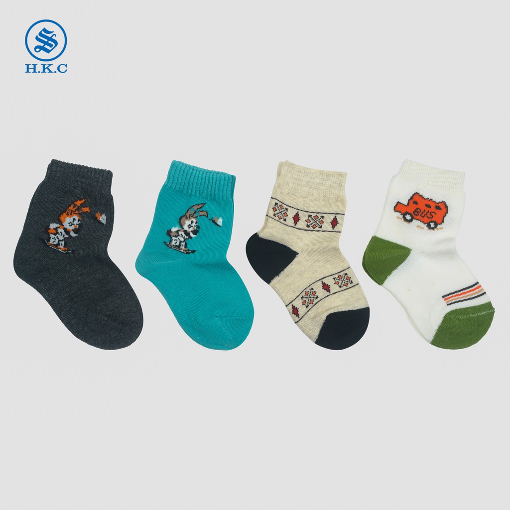 Combo 5Đ Tất Trẻ Em C20 Hình Thú
