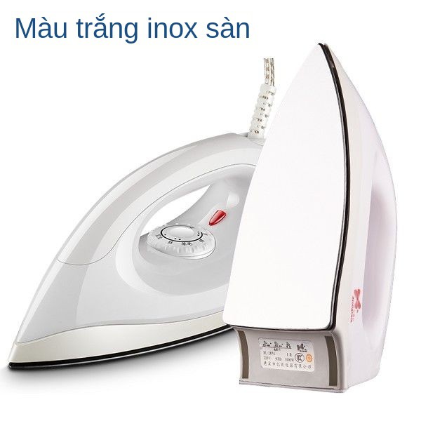 Bàn ủi khô điện kiểu cũ gia dụng nữ làm bằng tay doudou nóng rhinestone dập veneer không hơi nước trọng lượng nhẹ