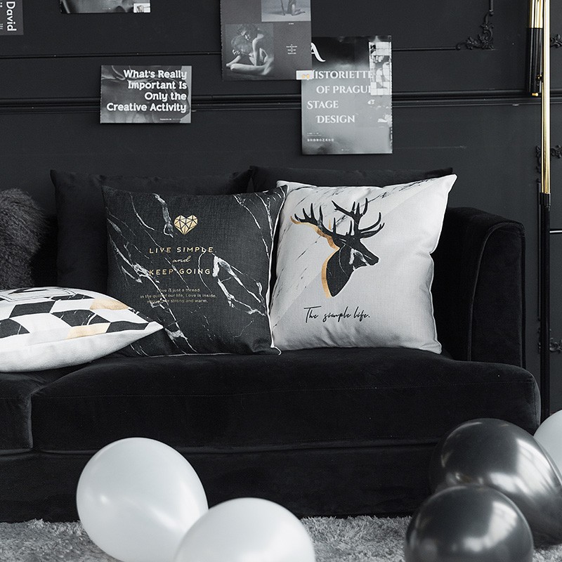 Áo gối hình vuông nhiều kiểu dáng dùng trang trí nội thất tiện dụng | BigBuy360 - bigbuy360.vn