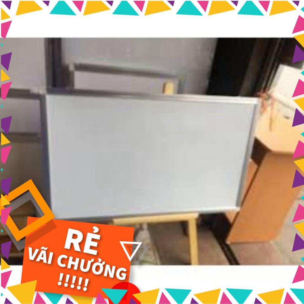 Bảng mica, bảng fooc trắng 50 x 70cm viết bút lông viền nhôm tặng kèm 1 bút viết bảng