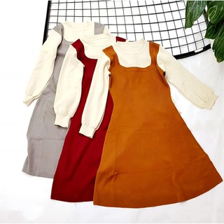 ĐẦM LEN GIẢ YẾM - SET BẠN THÂN ( kèm ảnh thật)