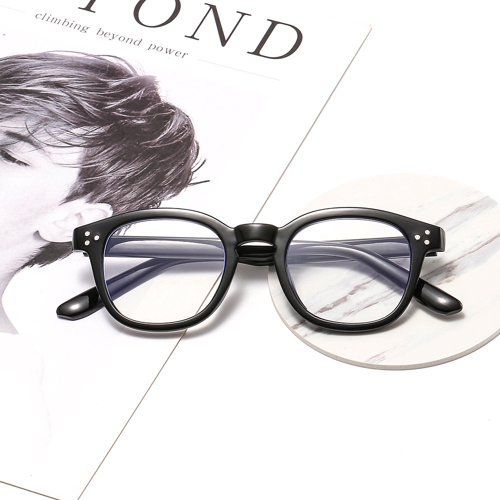 Kính mát chống tia xanh bản lề kim loại thời trang 2020