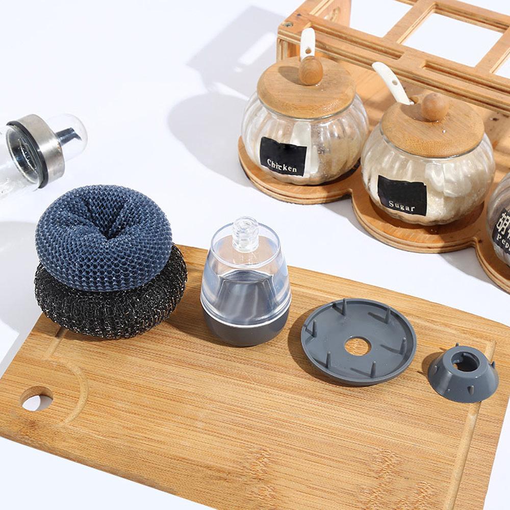 Bóng Rửa Chén Có Ngăn Đựng Xà Phòng Tiện Dụng Cho Nhà Bếp