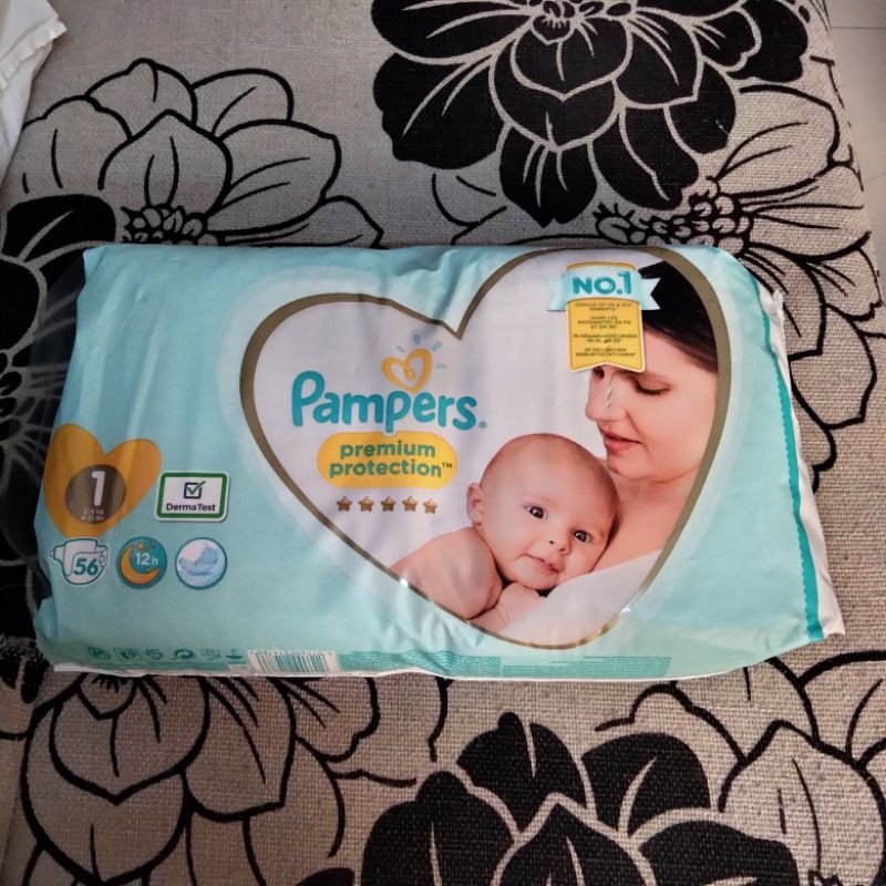 bỉm dán Pamper Pampers Uk nội địa size 1 (56M) size 2 (52M)