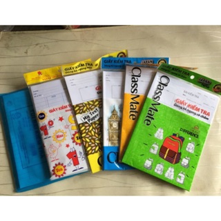 giấy kiểm tra cấp 1,cấp 2