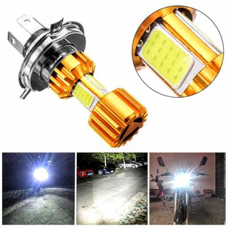 BÓNG ĐÈN PHA LED H4 SIÊU SÁNG XE MÁY VÀ ÔTÔ