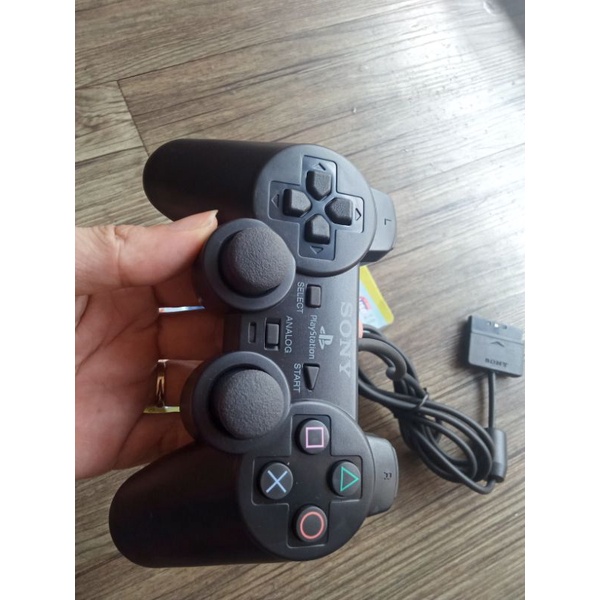 Tay cầm PS2 Loại A + Kèm cổng chuyển chơi game PC, LAPTOP | BigBuy360 - bigbuy360.vn